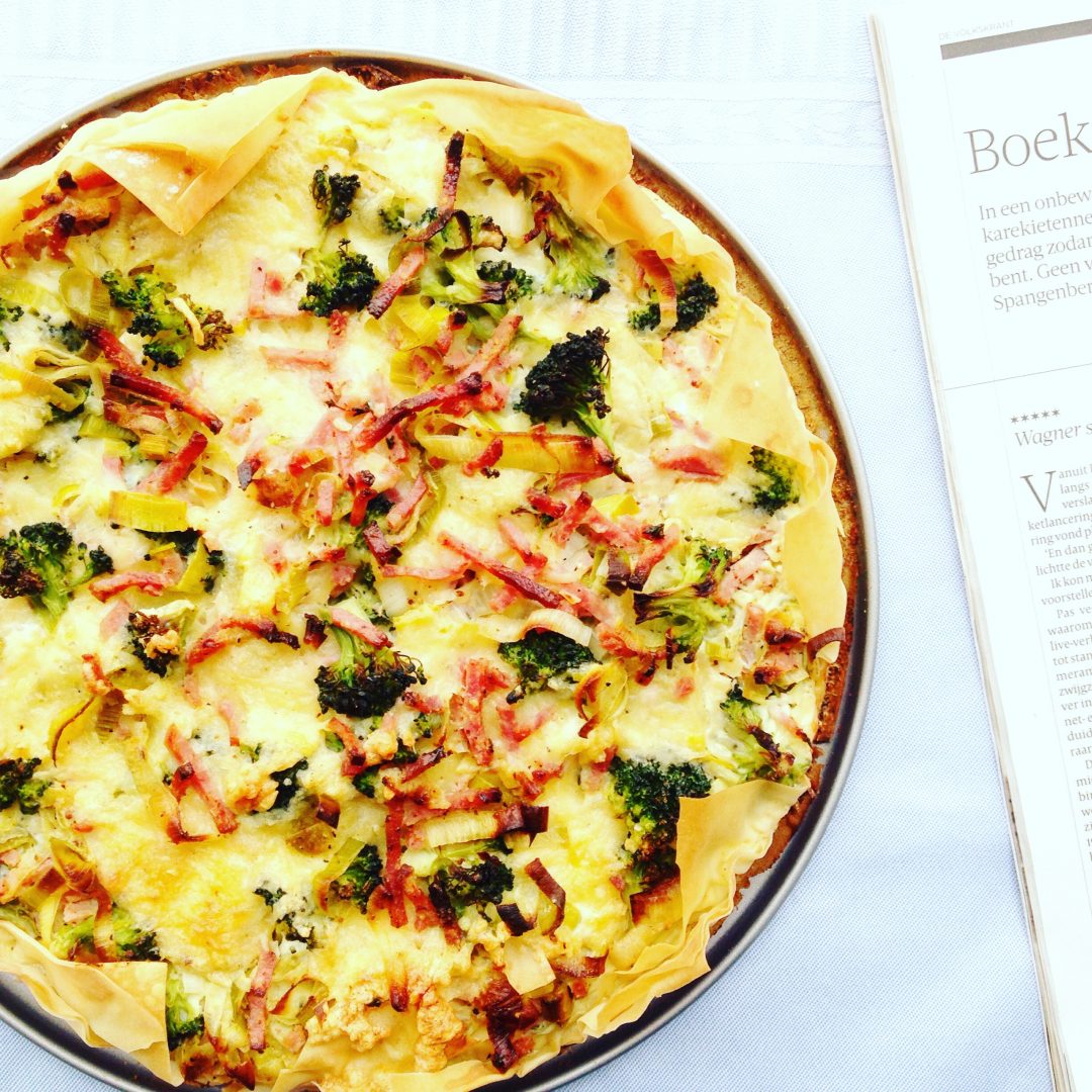 quiche met broccoli